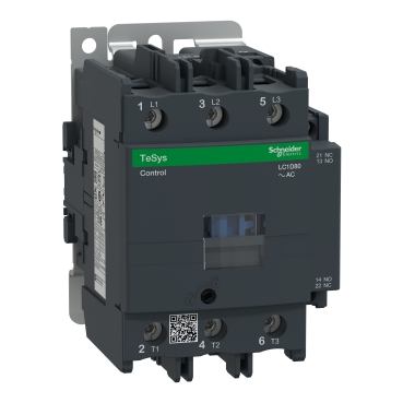 LC1D80M7 TeSys D contactor - 3P(3 NO) - AC-3 - <= 440 V 80 A - 220 V AC 50/60 Hz coil