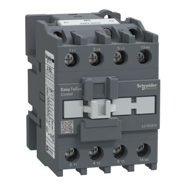 LC1E3210M5 - Contactor,Easy TeSys Control,LC1E,3P(3NO),AC-3,<=440V,32A,220V AC coil,50Hz,1NO auxiliary contact