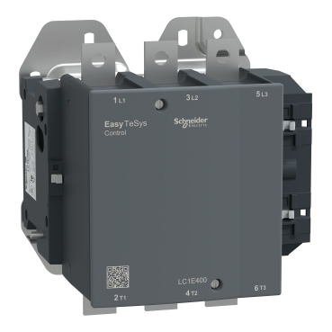 LC1E400M7 - Contactor,Easy TeSys Control,LC1E,3P(3NO),AC-3,<=440V,400A,220V AC coil