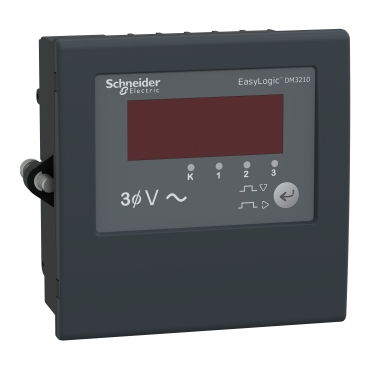 METSEDM3210 - EasyLogic - Digital Panel Meter DM3000 - Voltmeter - three phases