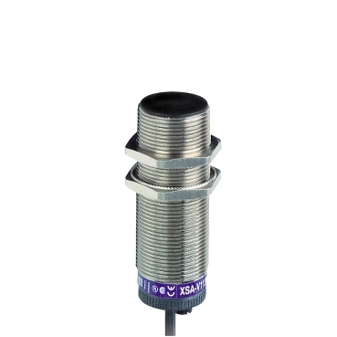 XSAV12801 - Inductive proximity sensors XS, Rotation monitoring, M30, Sn10mm, 120...3000c/mn, 24...240VAC/DC, cable 2 m