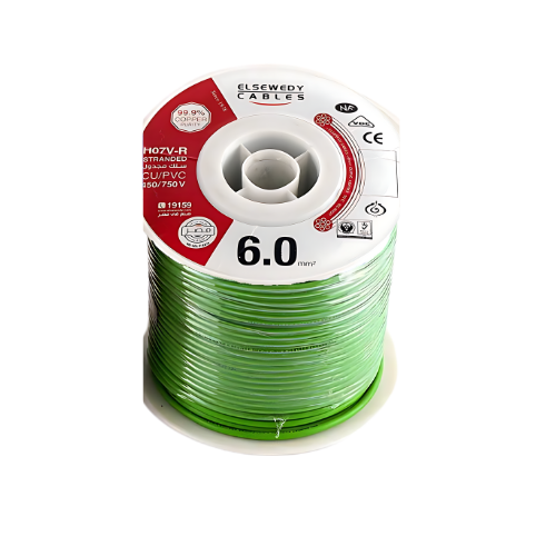 El Sewedy Electric Standard Cable (6mm, Green)