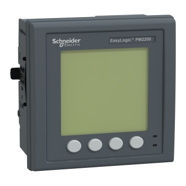 METSEPM2220 - EasyLogic PM2220 - Power & Energy meter - up to 15th H - LCD - RS485 - class 1