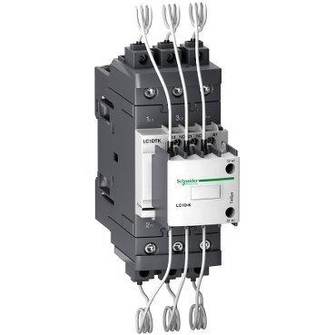 LC1DTKM7 - Capacitor contactor, TeSys D, 40 kVAR at 400 V/50 Hz, coil 220 V AC 50/60 Hz