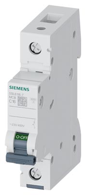 5SL6125-7 | Siemens Circuit Breaker MCB 25A-1P-6KA