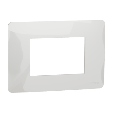 NU210318 | Cover frame, New Unica, 1 gang, 3 modules, white