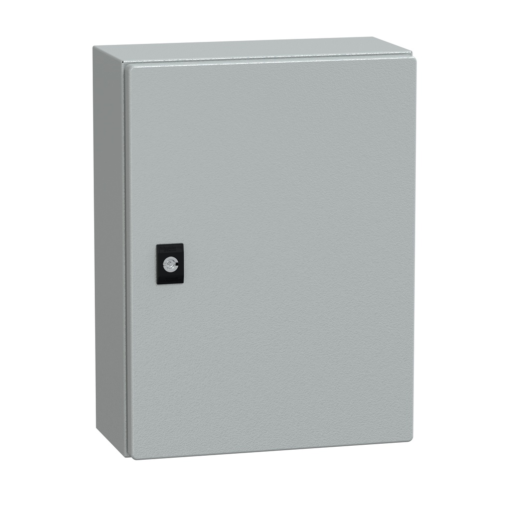 NSYCRN43150 | Schneider Spacial CRN Steel Enclosure | H400xW300xD150, IP66, IK10, No Mounting Plate