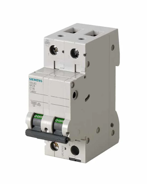 5SL6263-7 | Siemens Circuit Breaker MCB 63A-2P-6KA