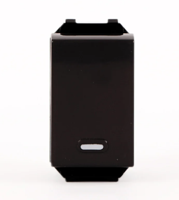 El Sewedy Blue One way switch 16A Black