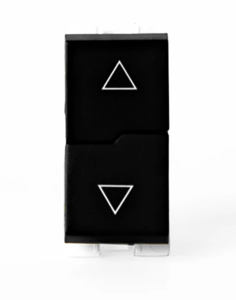 El Sewedy Blue Shutter switch Black