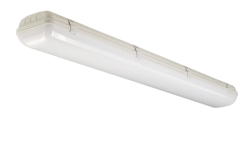 MARINA Surface Mounted Luminaire 3*120 cm (18w) Lamps, body polycarbonate IP67