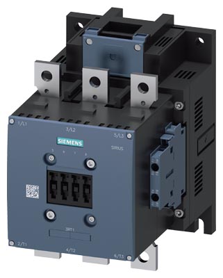 3RT1064-6AP36 | Siemens Contactor, AC-3e/AC-3, 225 A, 110 kW / 400 V, 3P, 220 VAC, 2 NO + 2 NC