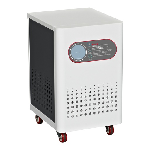 HTND7H220EWF | Voltage stabilizer Himel, HTND, 7 kVA, terminal, 220 V output, digital meter, with 1 fan