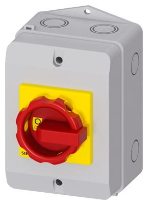 Siemens SENTRON 3LD2766-0TB53 Switch Disconnector | 3-Pole, 100A, 37 kW, IP65 Rotary Isolator