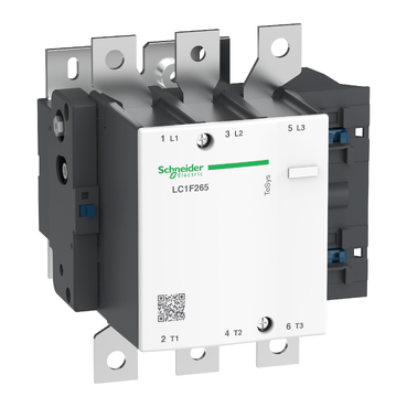 LC1F265M7 Schneider Electric Contactor | TeSys-F 265A, 3P, 3NO, 220VAC Coil, 132KW, 180 HP