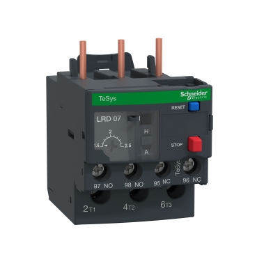 LRD07 - TeSys LRD thermal overload relays - 1.6...2.5 A - class 10A