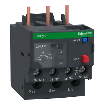 LRD21 - Thermal overload relay, TeSys LRD, 12...18 A, class 10A