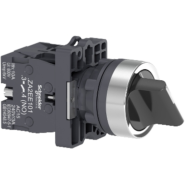 XA2ED33 - selector switch - Ø22 - standard handle - 3 positions - 2NO