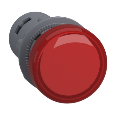 XA2EVF4LC | round pilot light Ø 22 - red - integral LED - 110 V AC - screw clamp terminals