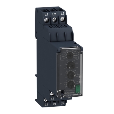 RM22TR33 - three-Phase Voltage control relay 380…480Vac, 2 C/O