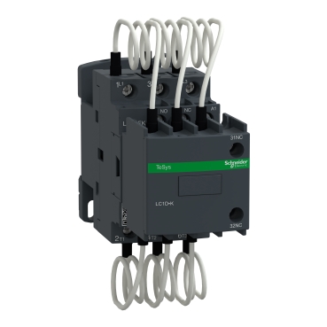 LC1DFKM7 - Capacitor Contactor, TeSys D, 12.5 kVAR at 400 V/50 Hz, coil 220 V AC 50/60 Hz