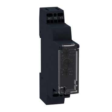 RE17RCMU |off-delay timing relay - 1 s..100 h - 24..240 V AC - 1 OC