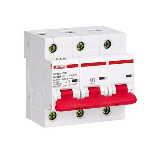 Himel HDB9H Miniature Circuit Breaker HDB9H63A3C20 | 3P, 20A, 10kA High Breaking Capacity